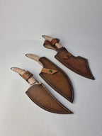 3-Piece Viking Forged Chef Knife Set