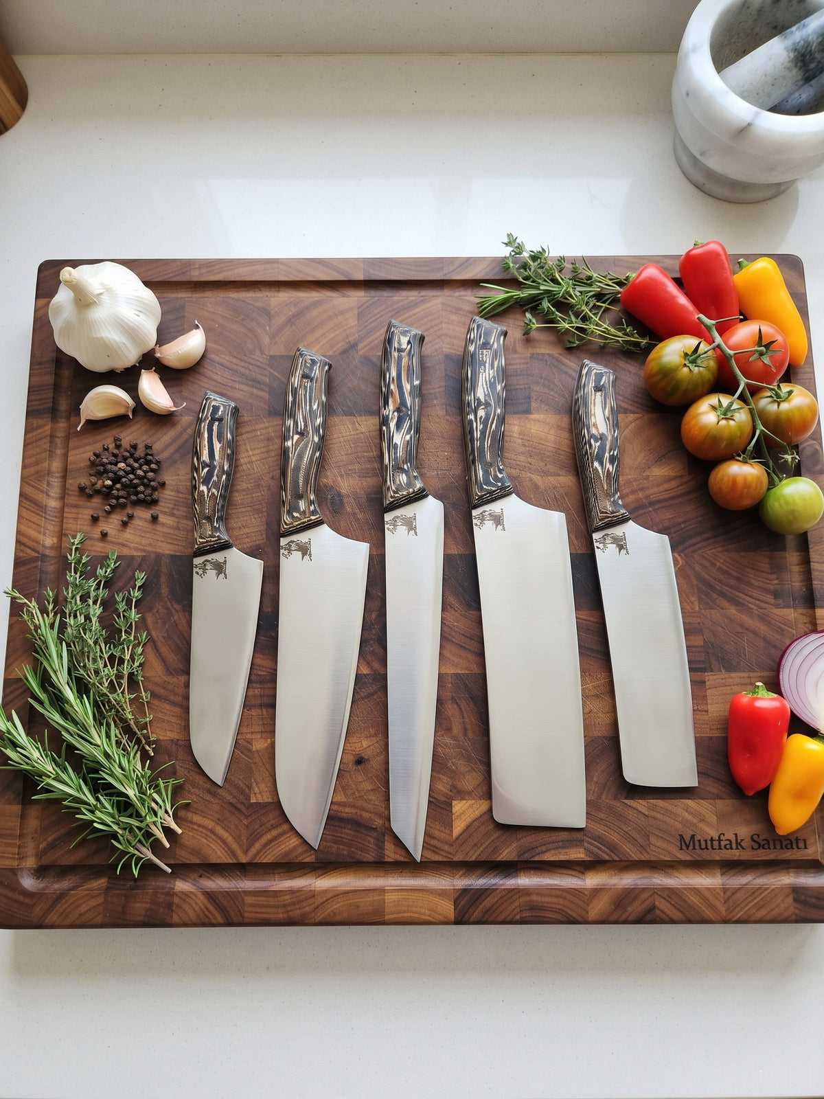 Professional Chef Knife Set 1 – Waterway Edition