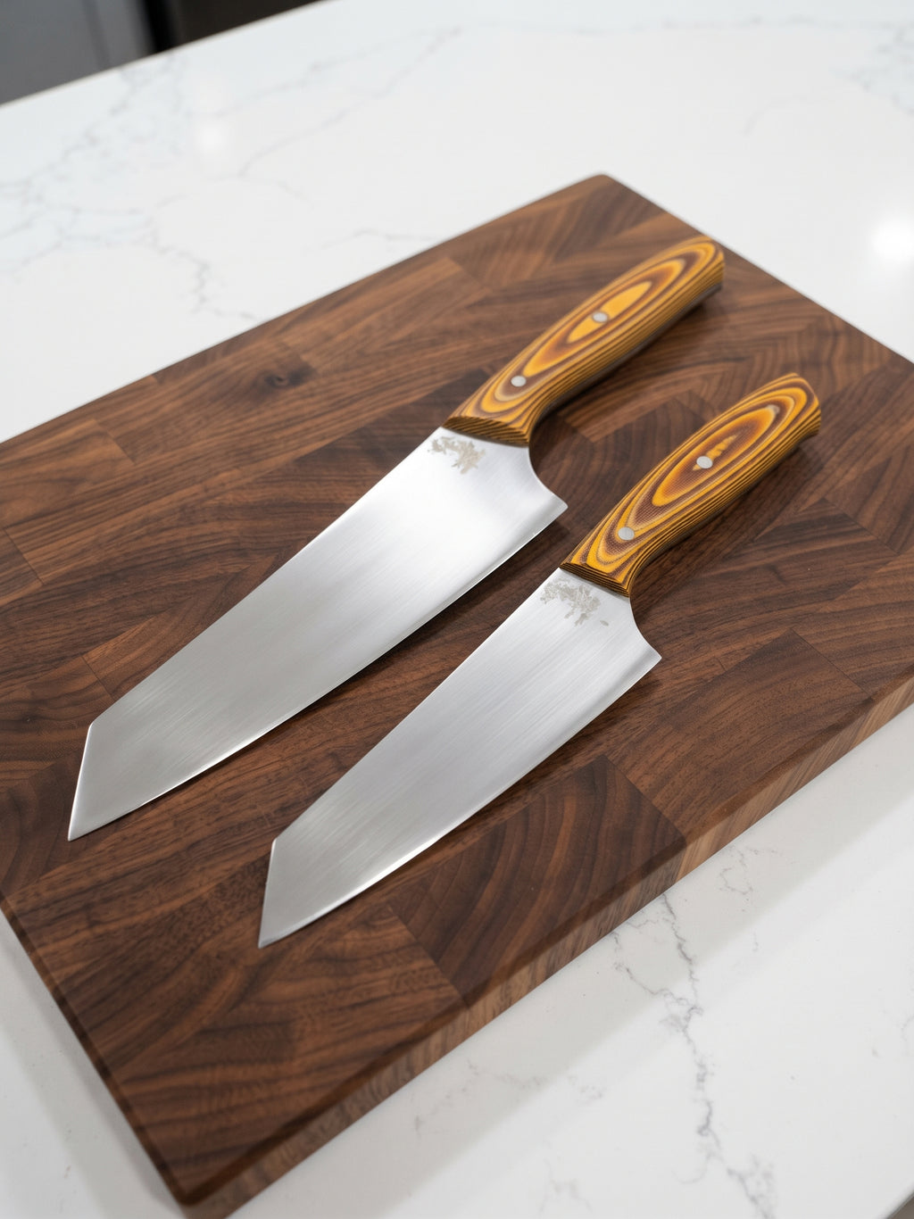 Kiritsuke Chef Knife Set with Cutting Board