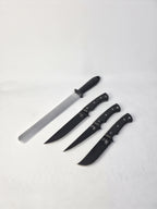 Professional Butcher Knife Set Karadayı + Honing Steel