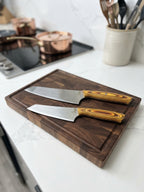 Kiritsuke Chef Knife Set with Cutting Board