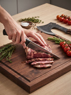 N690 Butcher Knife & Bone Axe