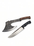 N690 Butcher Knife & Bone Axe