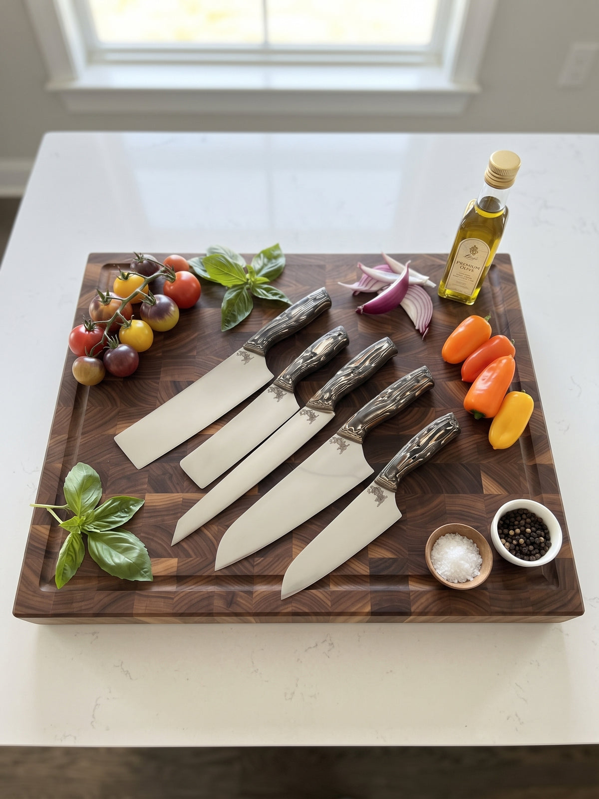 Professional Chef Knife Set 1 – Waterway Edition