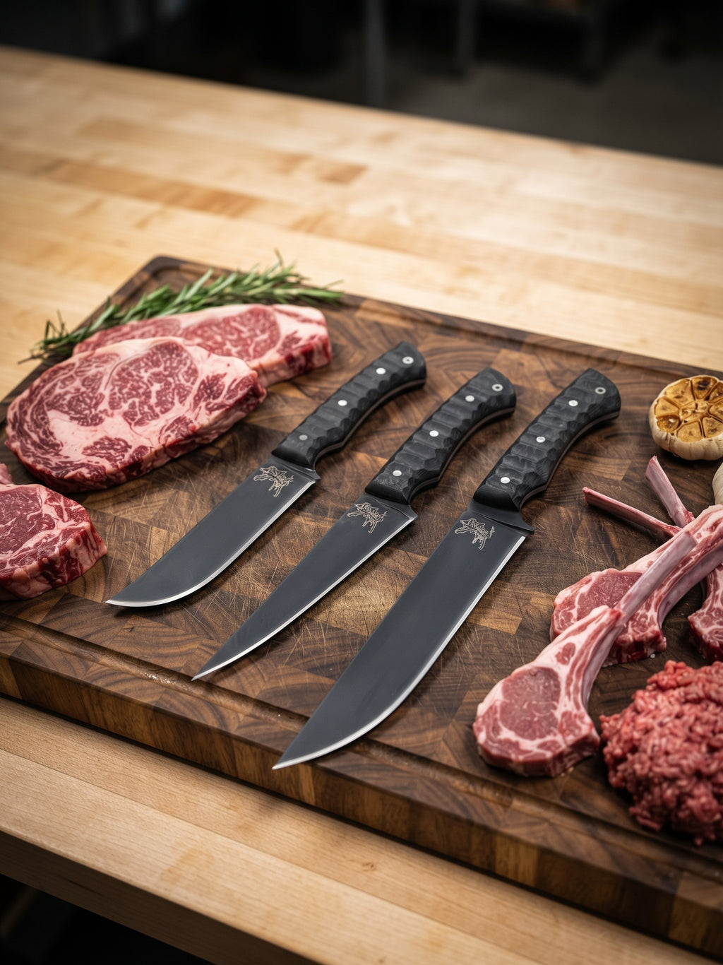 Professional Butcher Knife Set Karadayı