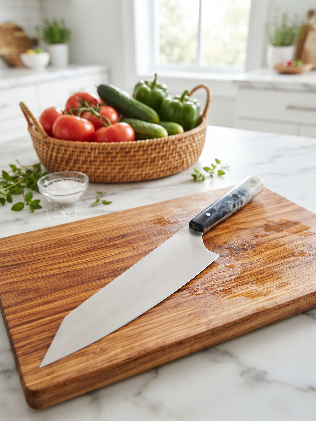 Kiritsuke Chef Knife – Epoxy Handle