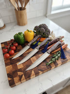 N690 Vegetable Knife Set with Bag