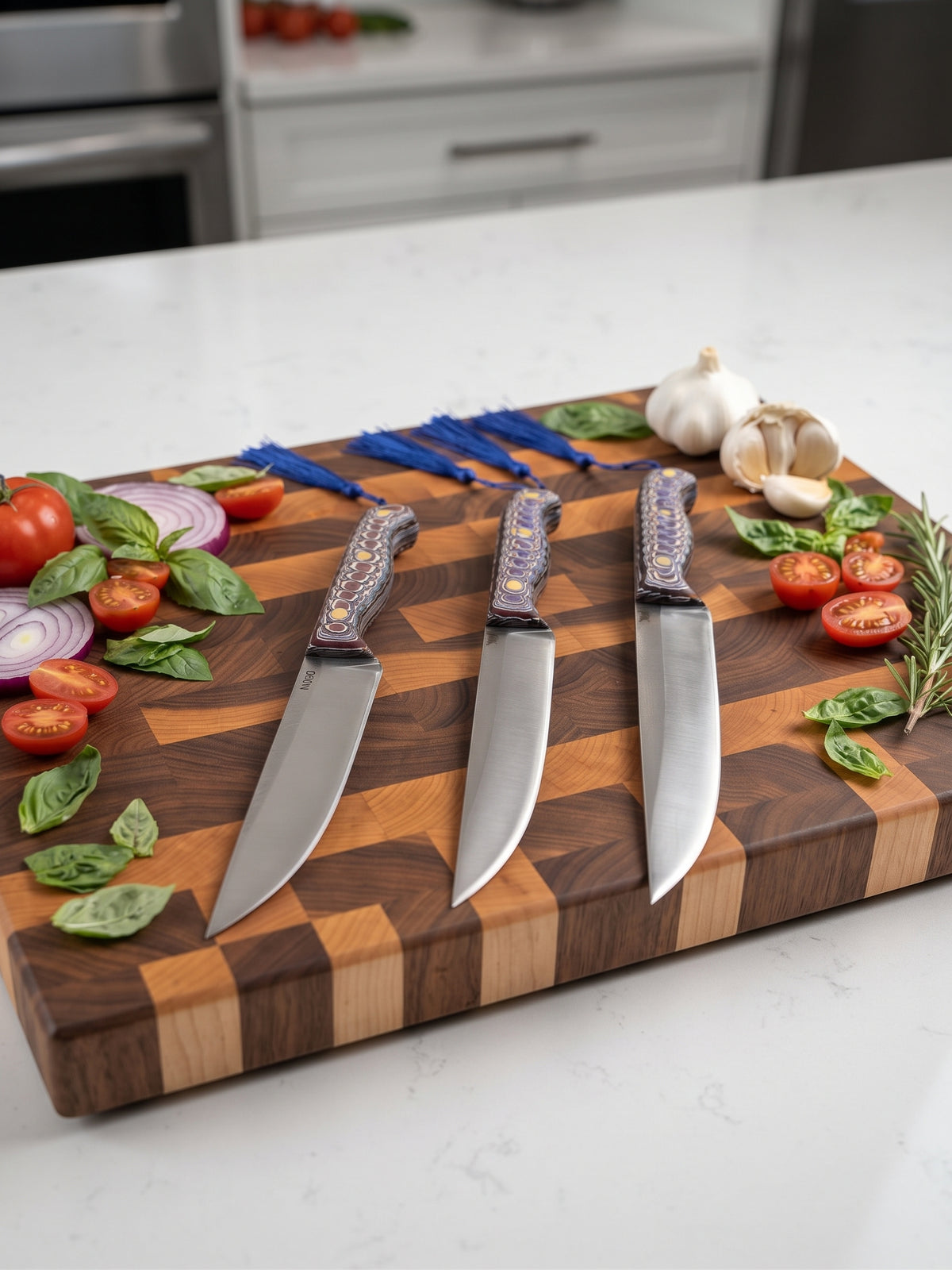N690 Vegetable Knife Set with Bag