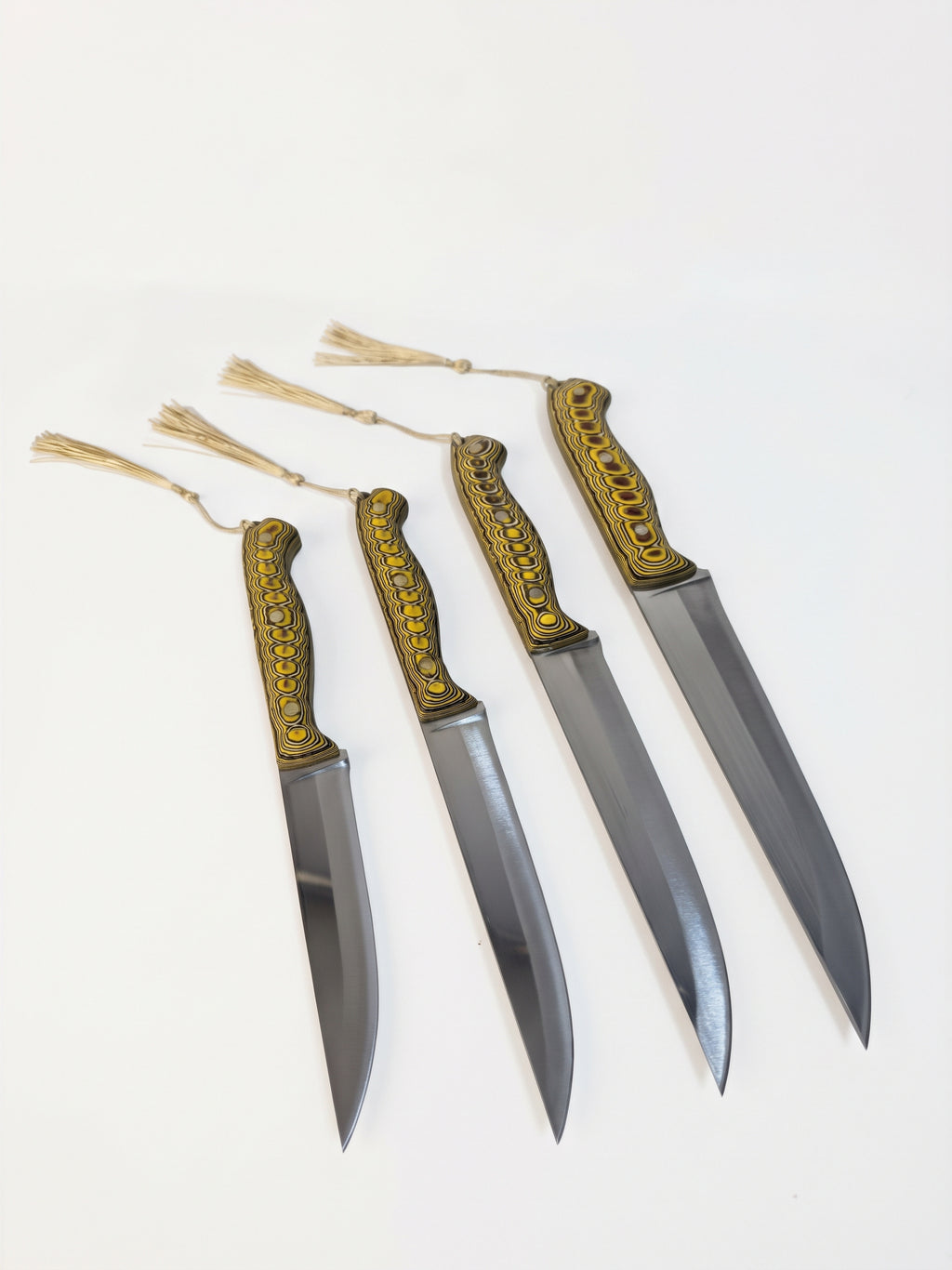 4-Piece Kitchen & Chef Knife Set with Block