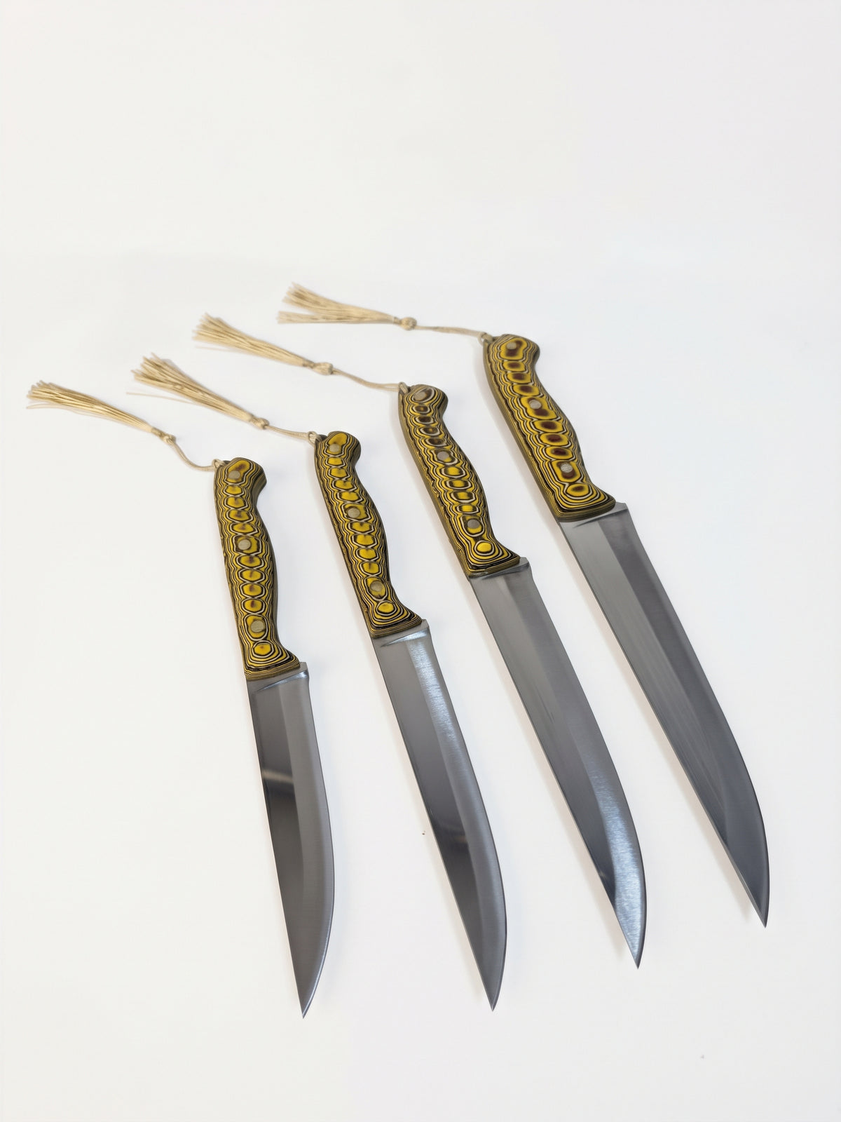 4-Piece Kitchen & Chef Knife Set with Block
