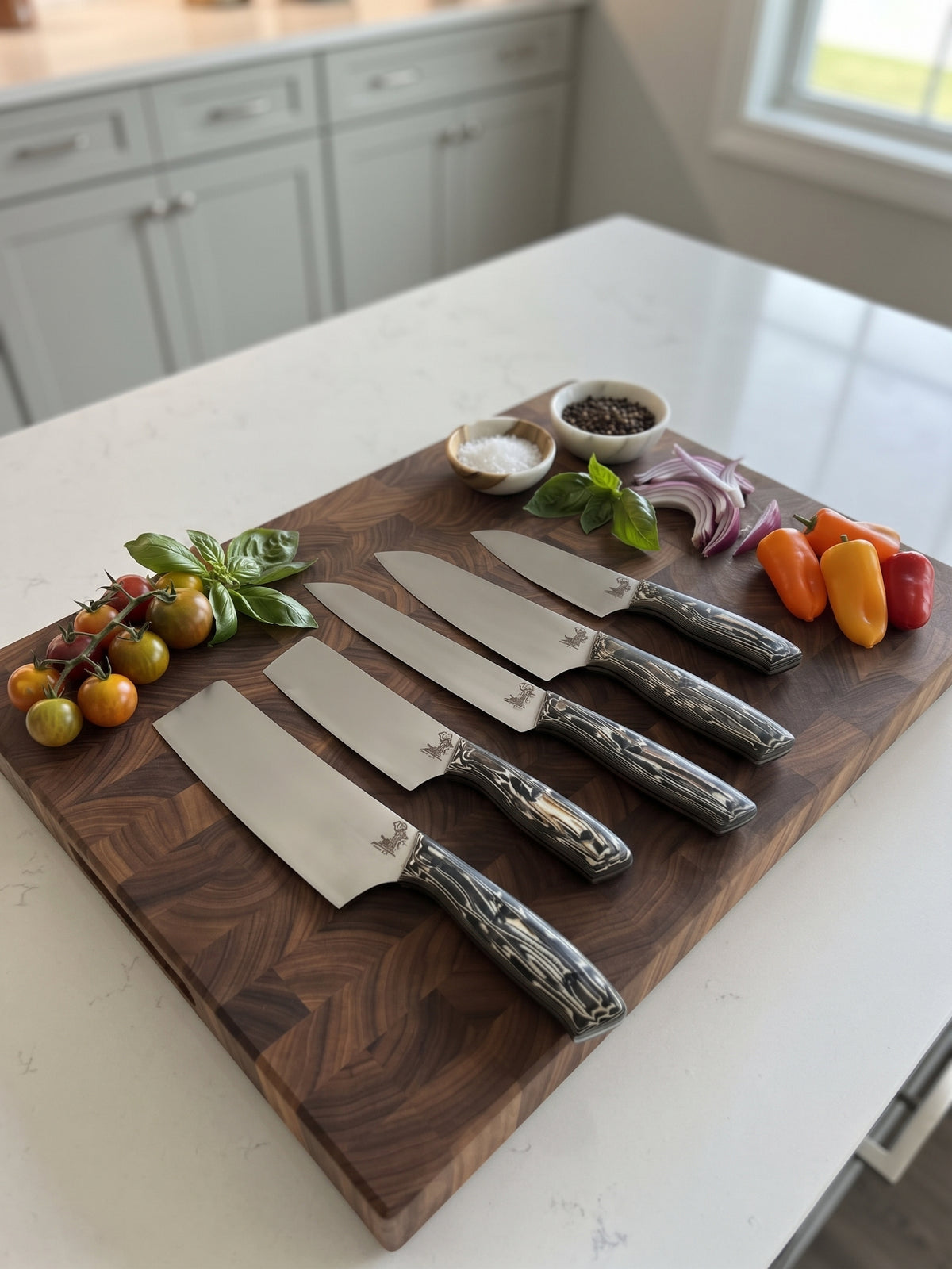Professional Chef Knife Set 1 – Waterway Edition