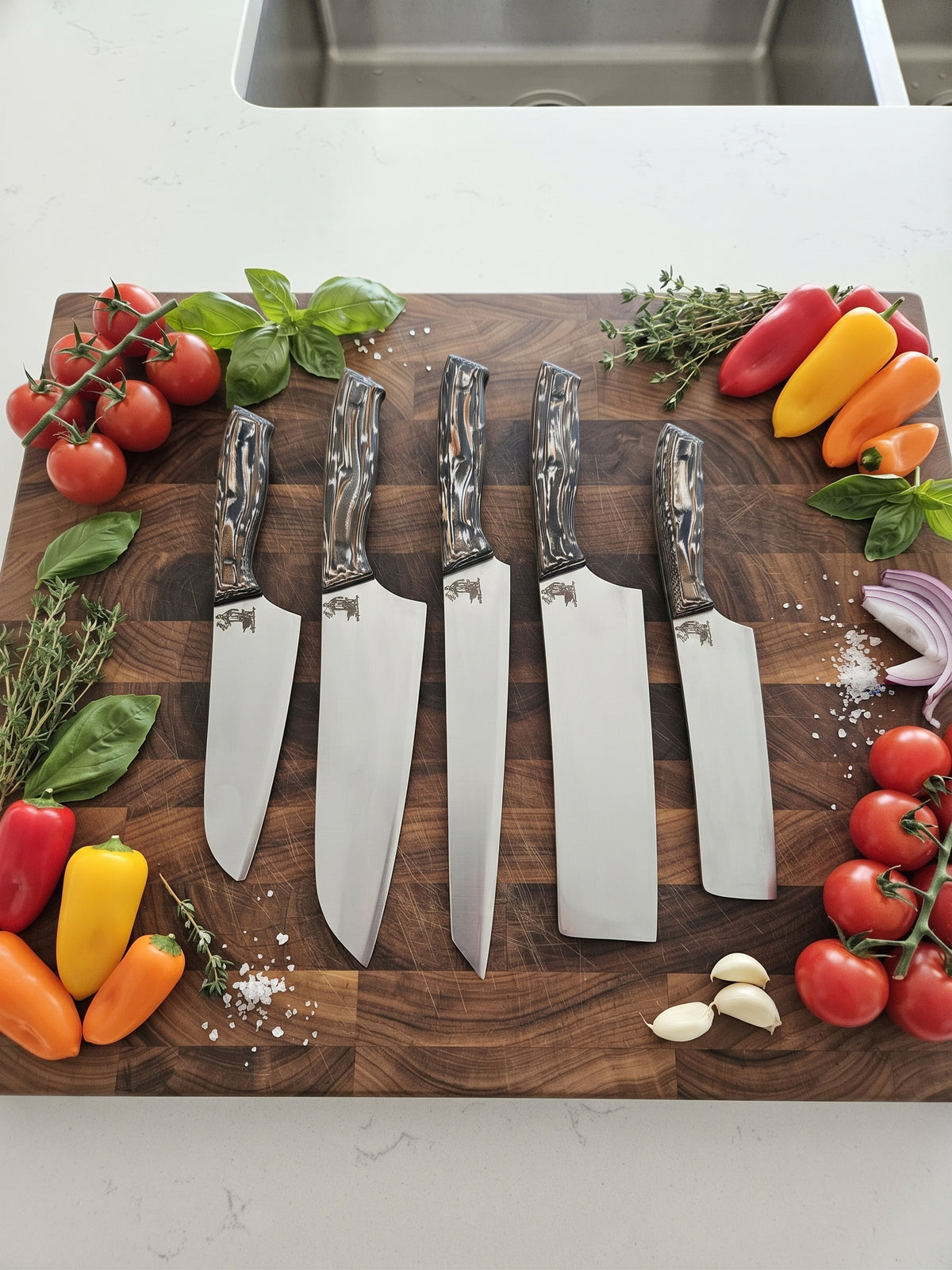 Professional Chef Knife Set 1 – Waterway Edition