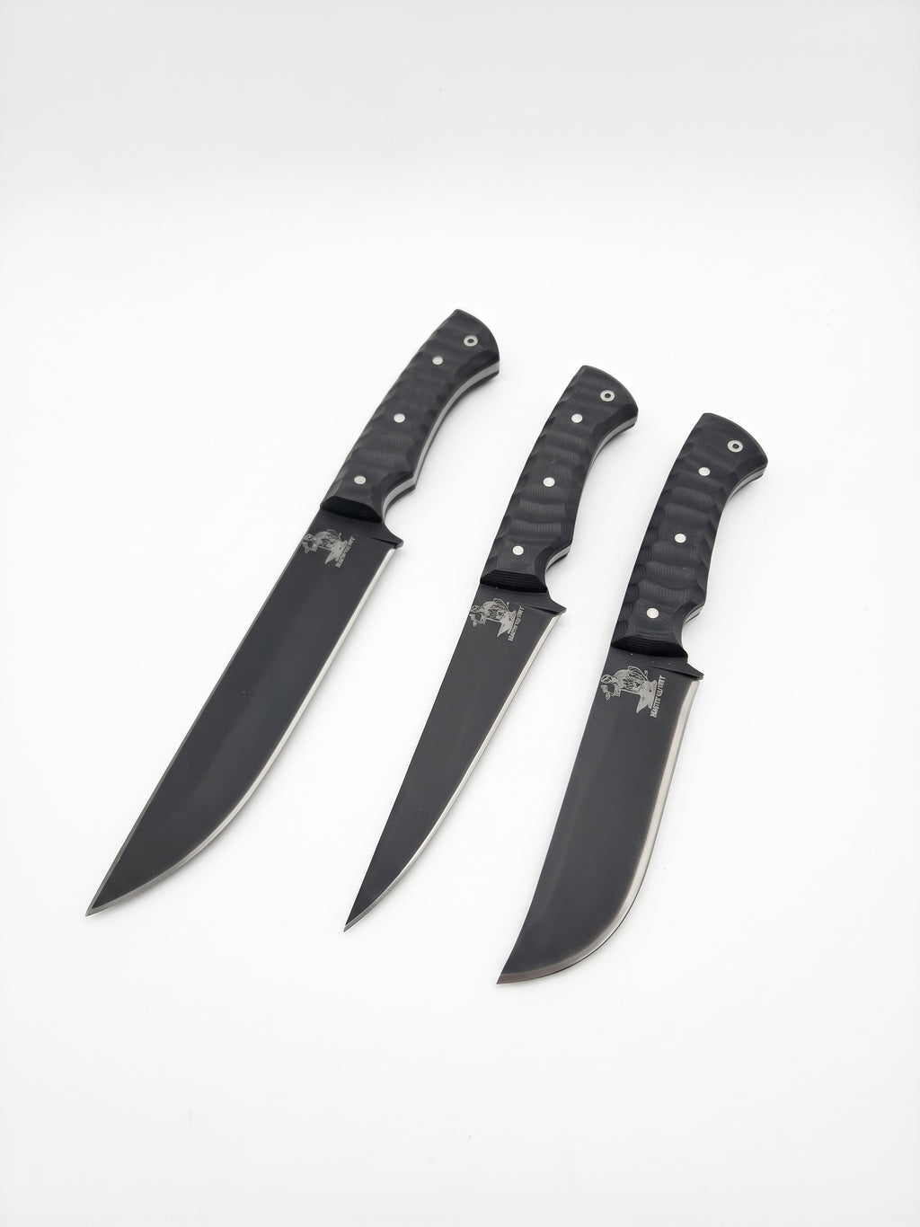 Professional Butcher Knife Set Karadayı (Cleaver + Honing Steel + Bag)
