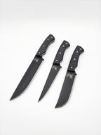 Professional Butcher Knife Set Karadayı (Cleaver + Honing Steel + Bag)