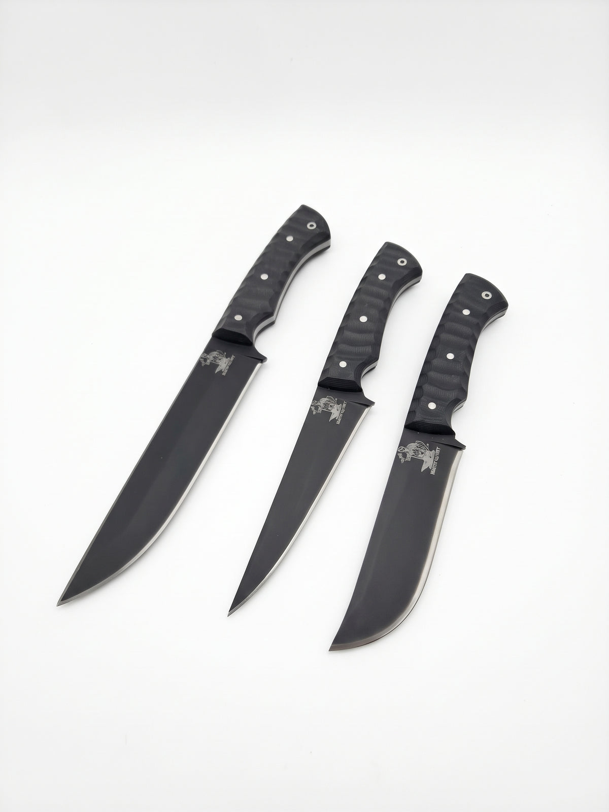 Professional Butcher Knife Set Karadayı (Cleaver + Honing Steel + Bag)