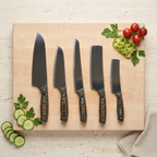 Professional Chef Knife Set 4 – Leopard Edition