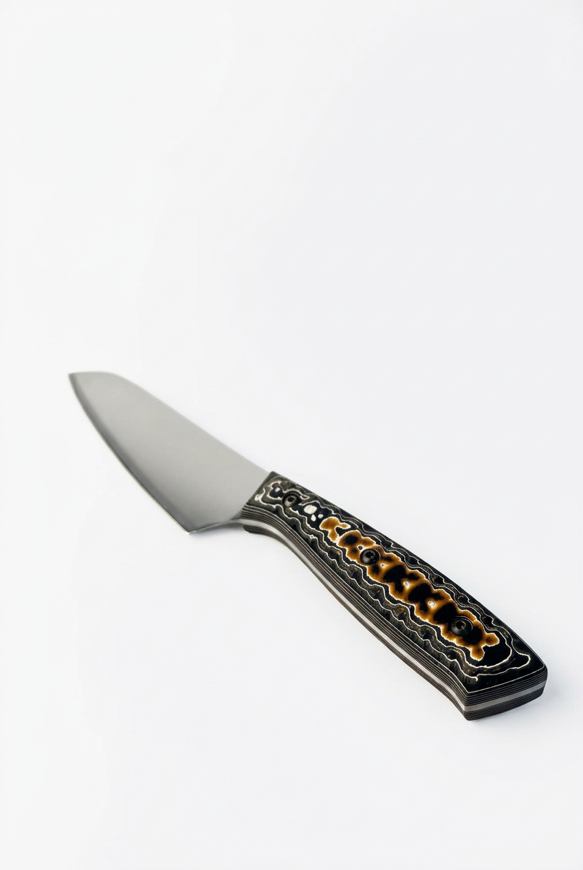 Professional Chef Knife Set 4 – Leopard Edition