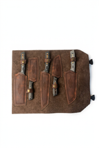 Professional Chef Knife Set 4 – Leopard Edition