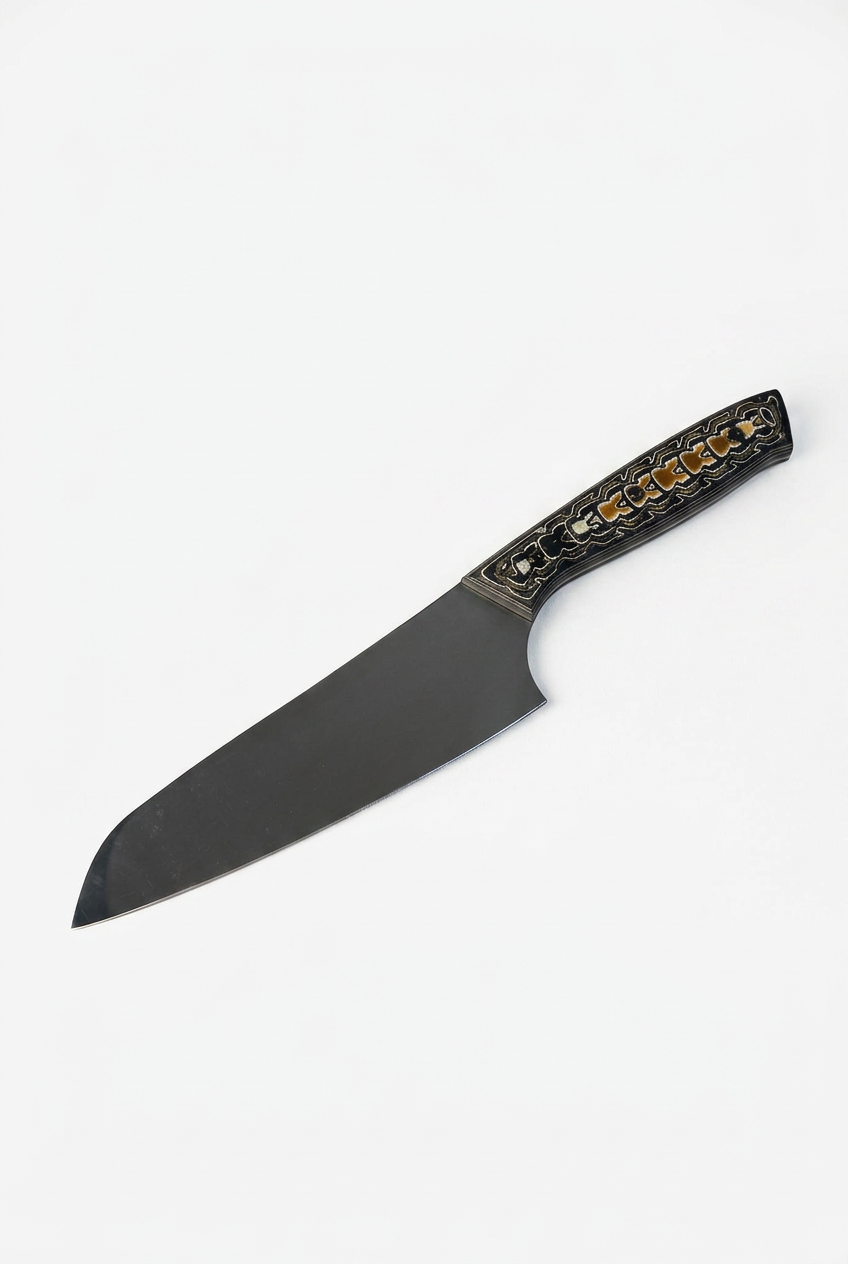 Professional Chef Knife Set 4 – Leopard Edition