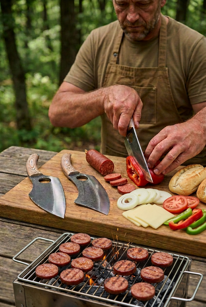 3-Piece Viking Forged Chef Knife Set