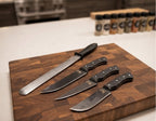 Professional Butcher Knife Set Karadayı + Honing Steel