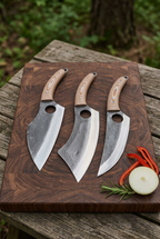 3-Piece Viking Forged Chef Knife Set