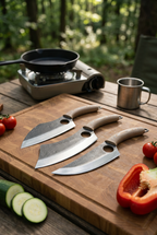 3-Piece Viking Forged Chef Knife Set