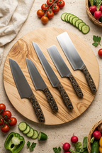 Professional Chef Knife Set 2 – Raindrop Edition