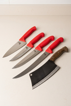 Butcher Knife Set – Vibro Handle No.2 with Cleaver