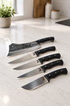 Professional Butcher Knife Set Karadayı (Stainless)