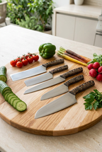 Professional Chef Knife Set 2 – Raindrop Edition